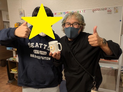 今月の生徒さん賞T君